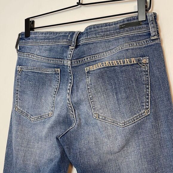 Anthropologie Pilcro Patchwork Slim Boyfriend Jeans 27 - Picture 6 of 8